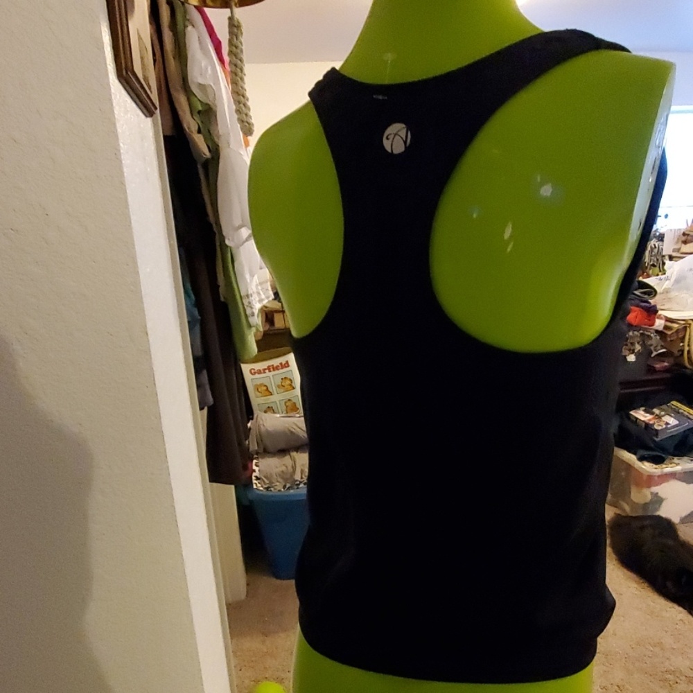 NEW Racerback ladies workout top L = NEW  without tags
